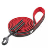 truelove red reflective dog lead