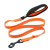 orange truelove dog lead with padded handle