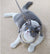 harness for cat in grey