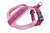 pink y shaped dog harness