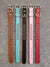 range of leather dog collars with studs and spikes