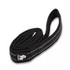 black high vis dog lead