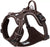brown truelove dog harness that does not go over the head