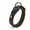 truelove brown reflective dog collar